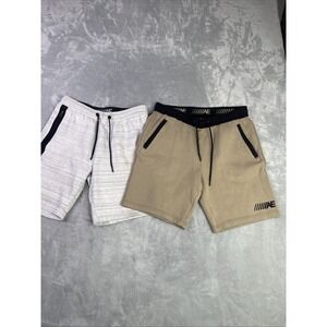 American Eagle Active Flex Shorts Men's Size M Pockets Drawstring Lot Of 2